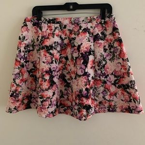 Lily Rose Floral Skater Skirt